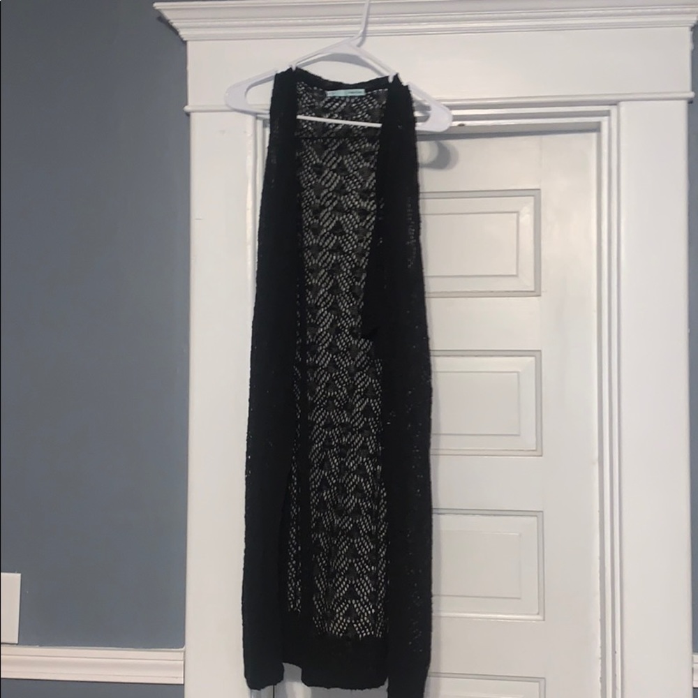 Maurices Black Over Shirt